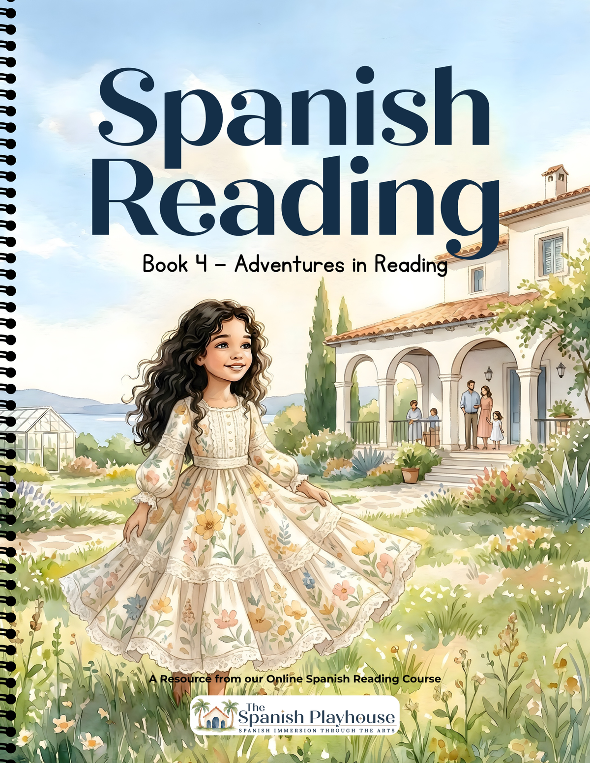 Spanish Reading Course 4: Adventures in Reading, with Printed Workbook
